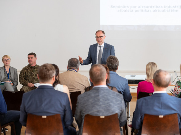 ISSP UL’s Materize representative participates in a meeting of FSDI with the Minister of Defense of Latvia