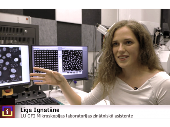 A rising star at the ISSP UL’s nanotechnology research – Līga Ignatāne