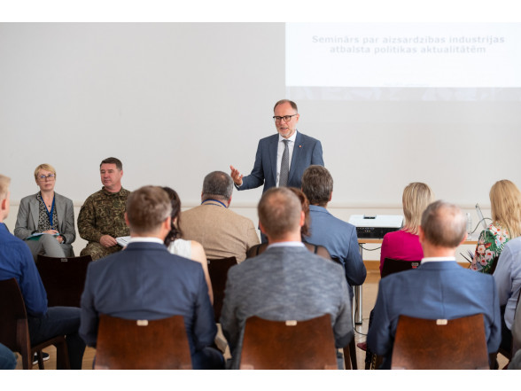 ISSP UL’s Materize representative participates in a meeting of FSDI with the Minister of Defense of Latvia