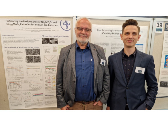 ISSP UL researchers win Best Poster Award at the Annual Battery 2030+ Conference